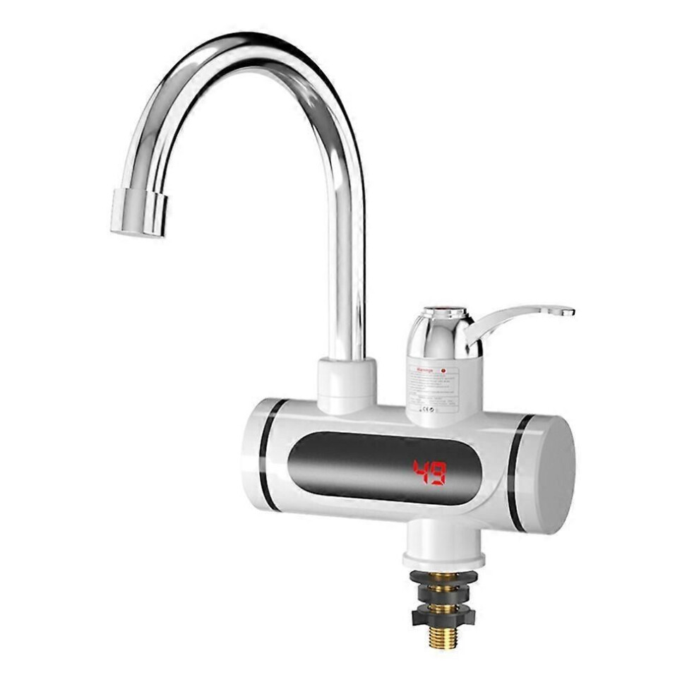 Electric Hot And Cold Water Heater Faucet Quick Heating Tap Water Heater Faucet Conector For Faucet 3000W Us Plug 9319739703870