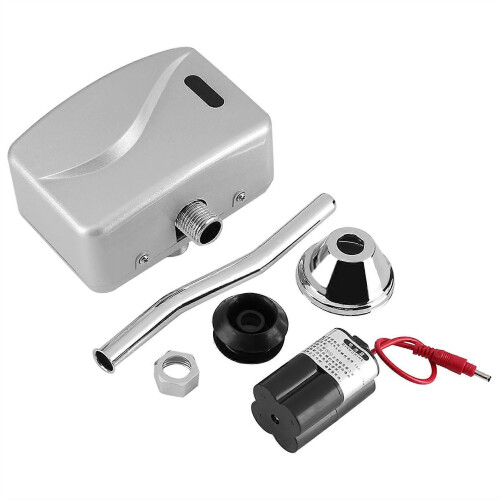 Wall Mounted Urinal Flush Valve, Touchless Automatic Sensor, DC 6V