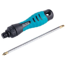 Set di cacciaviti di precisione 2 in 1 PENGGONG con cricchetto regolabile e punta magnetica a taglio