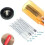 Push Pull Ratchet Screwdriver Adjustment Spiral Ratchet Screwdriver with 5 Replaceable Heads 2