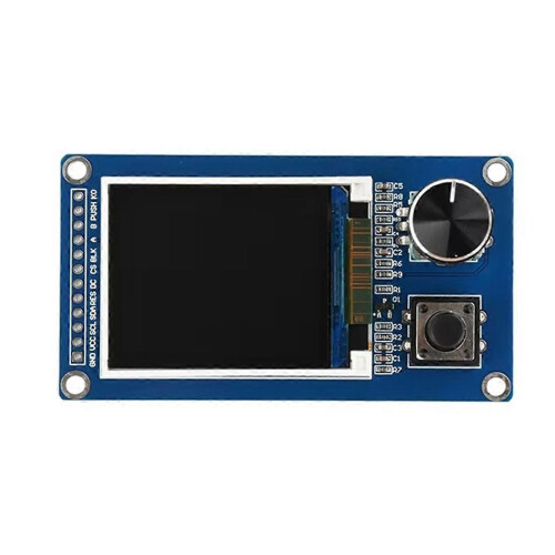 1.8-Inch TFT Display Screen with Ec11 Rotary Encoder Combination Module SPI Interface LCD Screen El
