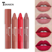 Rossetto opaco transfrontaliero, lucidalabbra idratante che esalta il colore, gloss per labbra facile