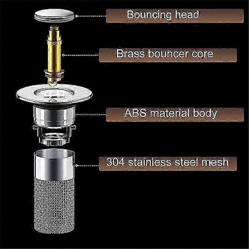 Odor Blocking Cockroach Proof Stainless Steel Floor Drain Filter 1