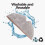 8PCS Replacement Spare Microfiber Mop Cloth Pad for Q8 S5 Max, Q5 Pro, E4, E5, S5, S6, S6 Pure MaxV 2