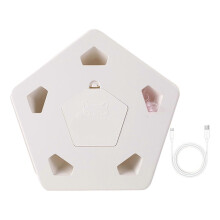 Cat Automatic Mice Hunting Toy 5 Holes Intelligent Simulated Mice Hide Catching Interactive Toy Yellow