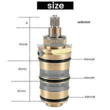 Brass Thermostatic Shower Mixer Valve Repair Kit for Bathroom Water Temperature Control Faucet