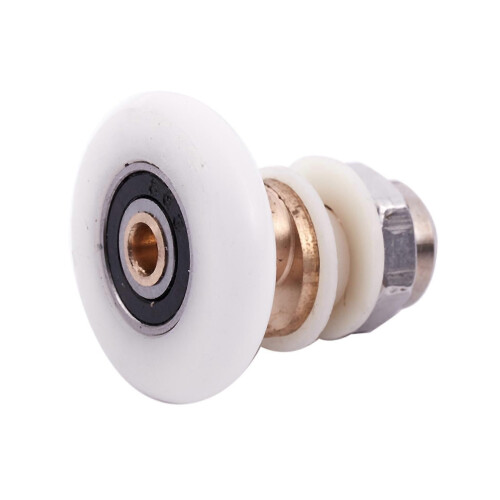 2X Shower Sliding Door Roller Runner Wheel 27mm Wheel Diameter 1