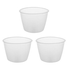 Plastic 120Ml Electric Cooker Rice Measuring Cup 6Pcs Clear White