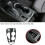 ABS Carbon Fiber Center Control Shift Cup Frame Panel Trim for 2017-2021 1