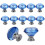 10 Pcs 30mm Blue Diamond Crystal Cabinet Knobs, Drawer Pull Handles for Kitchen Cupboards & Chests 1