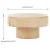 10Pcs Round Unfinished Wood Drawer Knobs 50mm Dia Wood Pulls 3
