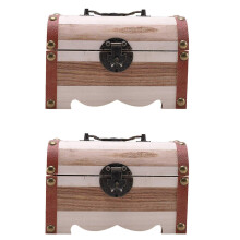 2PC Wooden Piggy Bank Safe Money Box Savings with Lock Wood Carving Handmade Coin Storage Box High Q