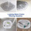 Multi-Use Sink Filter - Hair Stopper for Kitchen, Bathroom, and Laundry Drains - Clog Prevention Solution 2