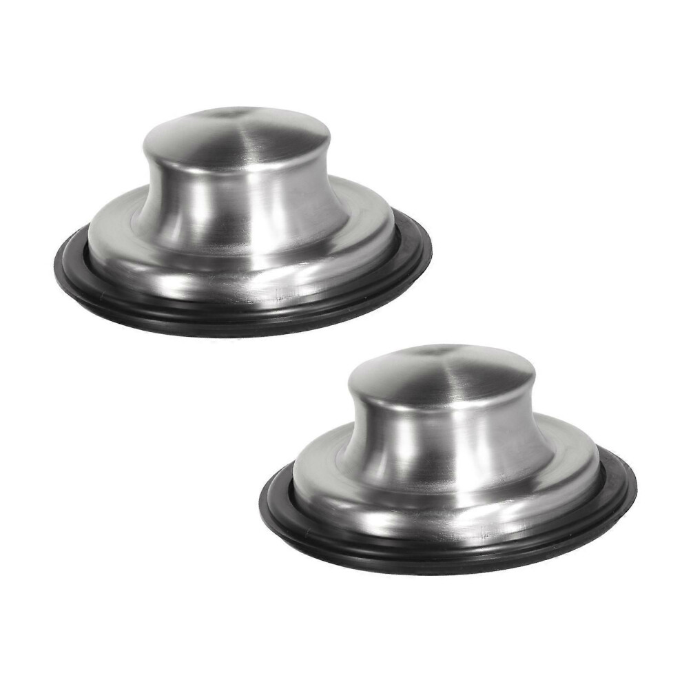 Kitchen Sink Drain Stopper 2Pcs Garbage Disposal Stopper 3.35 Inch Sink Drain Plug, Fits Standard Kitchen Drain 9319739704655