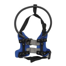 Blind Dog Ring Harness, Anti-Collision Ring, Adjustable Bumpers, Guide Device, Easy Attachment for Blind Animals, Blue, Size S, for Dogs 4-10 kg
