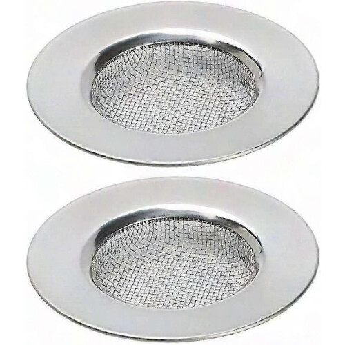 Stainless Steel Drain Strainer - Clog-Free Solution for Kitchen, Bathroom, and Shower Use