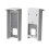 4.3inch Rainproof Cover Access Control Keypad Case Plastic Rain Protector Protection Doorbell Reader 1