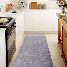 (Light Grey, 23.6 X 118.1inch / 60 X 300cm) 1pc Hallway Runner Rug, Hallway Mat, Floor Protection, Scratch Resistant, 2 Ft Wide (60 Cm)
