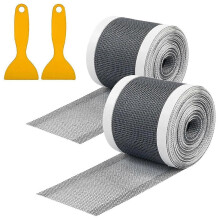 Disposable Hair Catcher Shower Mesh Stickers, for Linear Shower Drain