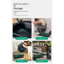 10 Inch Tool Box Plastic Tool Storage Box with Handle for Carpentry