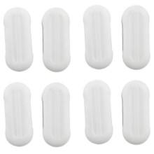 8 Pack Bidet Universal Toilet Seats Bumper Kit,Comes with Strong Adhesive,Toilet Seats Sticking Buffer Attachment