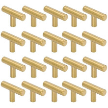 50mm Long Single Hole Cabinet Knobs and Pulls Door Cupboards Drawers Bedroom Furniture Handles Brus