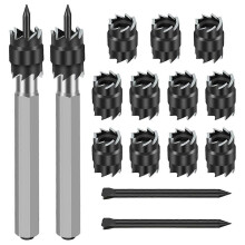 Set di 15 taglierine rotative per saldatura a punti doppie
