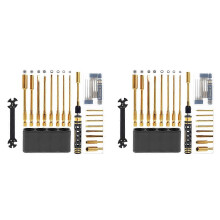 2X 9 in 1 RC Tool Kit, RC Car Tool Kit RC Hex Driver Screwdriver Set compatible RC Car Hobby Tools