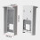 4.3inch Rainproof Cover Access Control Keypad Case Plastic Rain Protector Protection Doorbell Reader 2