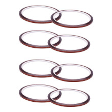 20 rolls 33mx3mm Heat Resistant Heat Temperature Adhesive Tape Sublimation Mug Tape,Brown color