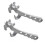 2er-Pack Multifunktions-Eimeröffner aus Aluminium, 5-Gallonen-Eimeröffner, Metall-Eimeröffner, Deckelentferner 1