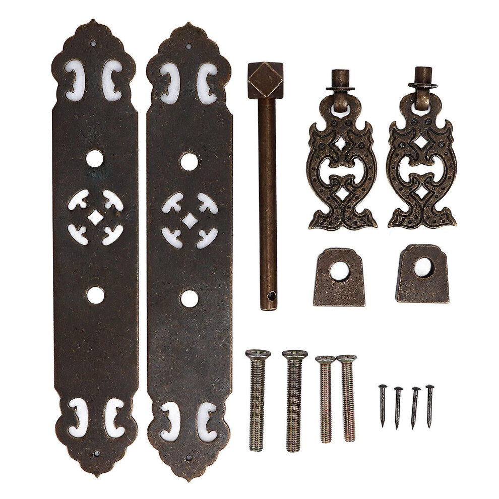 Antique Brass Drawer Pull Handle Retro Style Anti-Rust Elegant Dresser Cabinet Bookcase Bronze 9319739715224