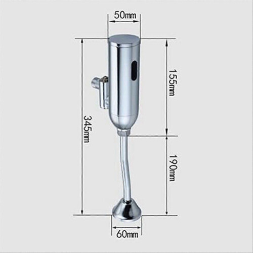 Urinal Sensor Flush Valve Urinal Flush Valve Wall-Mounted Urinal Automatic Flusher Hotel Bathroom Water Saving 1
