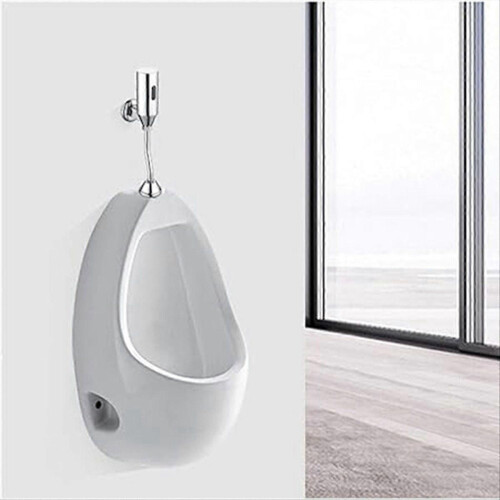 Urinal Sensor Flush Valve Urinal Flush Valve Wall-Mounted Urinal Automatic Flusher Hotel Bathroom Water Saving 2