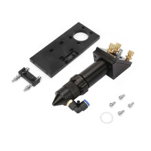 CO2 Laser Head Focus Lens D20mm FL50.8/101.6mm for Laser Engraving Machine(with Mount Plate)