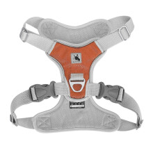 Adjustable Reflective Stripe Pet Harness Oxford Cloth Vest for Outdoor Walking Cats Dogs Orange Size M