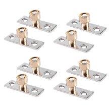 12 mm Durchmesser Metall-Führungsstopper für Holzschiebetüren, 8 Stück