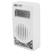 Adaptador RJ11 Amplificador de timbre telefónico con sonido más fuerte compatible con teléfonos fijos