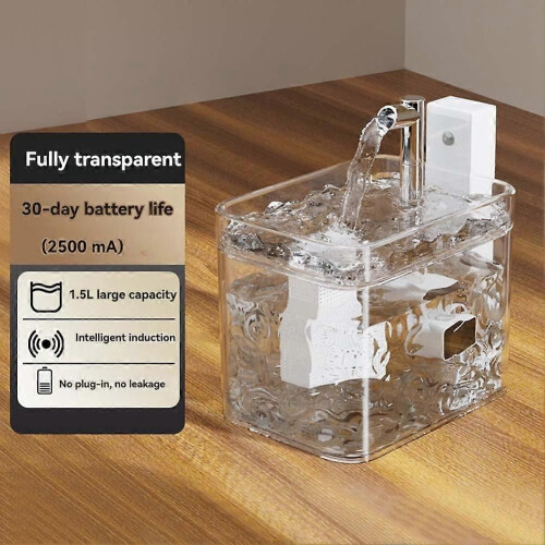 Automatic Circulation Drinking Water Dispenser Unplugged Wireless A 1