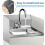 Kitchen Sink Water Guard, Dish Washing Baffle Board B 4