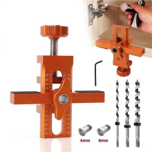 10-mm-Rebounder-Stanzvorrichtung, verstellbare Schranktür-Montagehilfe, 2-in-1-Schnellverschluss