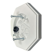 8161 Staffa di montaggio per luci di rivestimento verticali esterne compatibile con piastra di montaggio