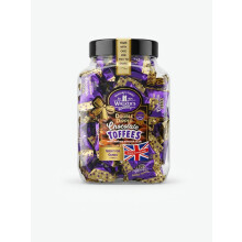 Walkers Double Dipped Chocolate Toffees 800g Jar Individually Wrapped Sweets