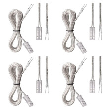 4x Kabel für SONY HCD-ZX6, HCD-ZX66I, HCD-ZX8, JBL-Lautsprecher, Audiostecker, Heimkino-Lautsprecherkabel,