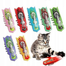7x Cockroach Worm Insect Like Hexbug La Cucaracha Cat Toy for Cats