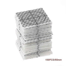 100 Pcs Reflective Tape Sheets for Surveying Total Station Targets - High Visibility Reflectors