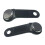 10 τεμάχια DS1990A-F5 TM Κάρτα iButton Tag με επιτοίχια τοποθέτηση σε μαύρο χρώμα 2