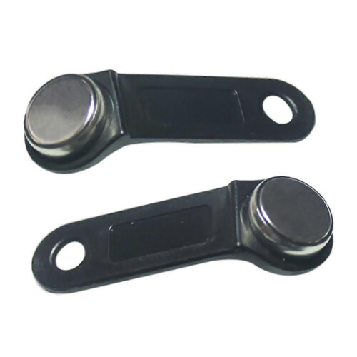 10 τεμάχια DS1990A-F5 TM Κάρτα iButton Tag με επιτοίχια τοποθέτηση σε μαύρο χρώμα 1