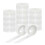1500 Transparent Balloon Adhesive Points,Double-Sided Adhesive Points 1