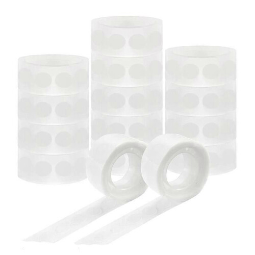 1500 Transparent Balloon Adhesive Points,Double-Sided Adhesive Points